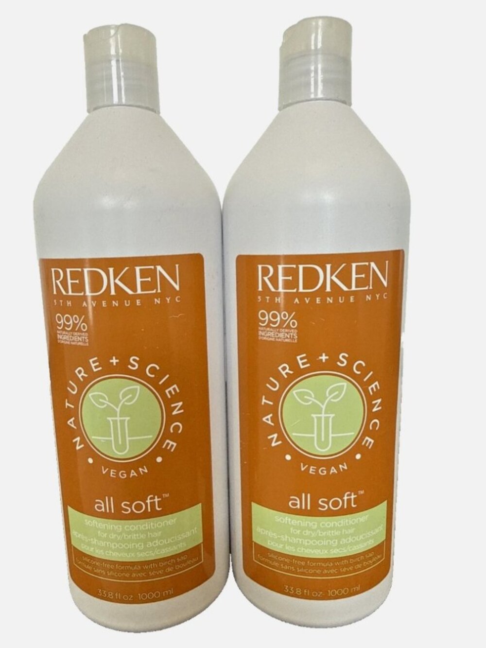 Lot of 2 Redken 5 Th Ave NYC Softening Conditioner For Dry & Brittle Hair Sealed